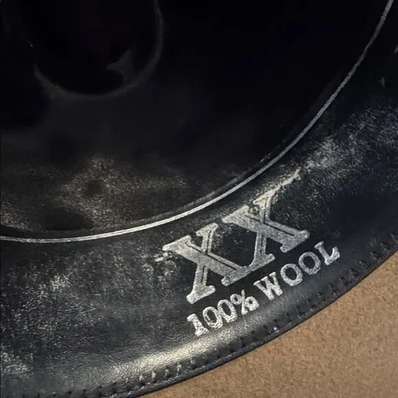 JUSTIN MEN'S 2X GALLOP WOOL COWBOY HAT 57 7 1/8 - Picture 12 of 13